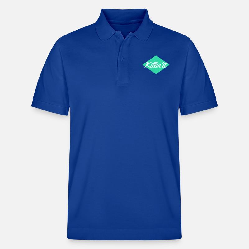 Killin' it - Stanley/Stella Unisex Bio-Poloshirt PREPSTER - Dunkelblau