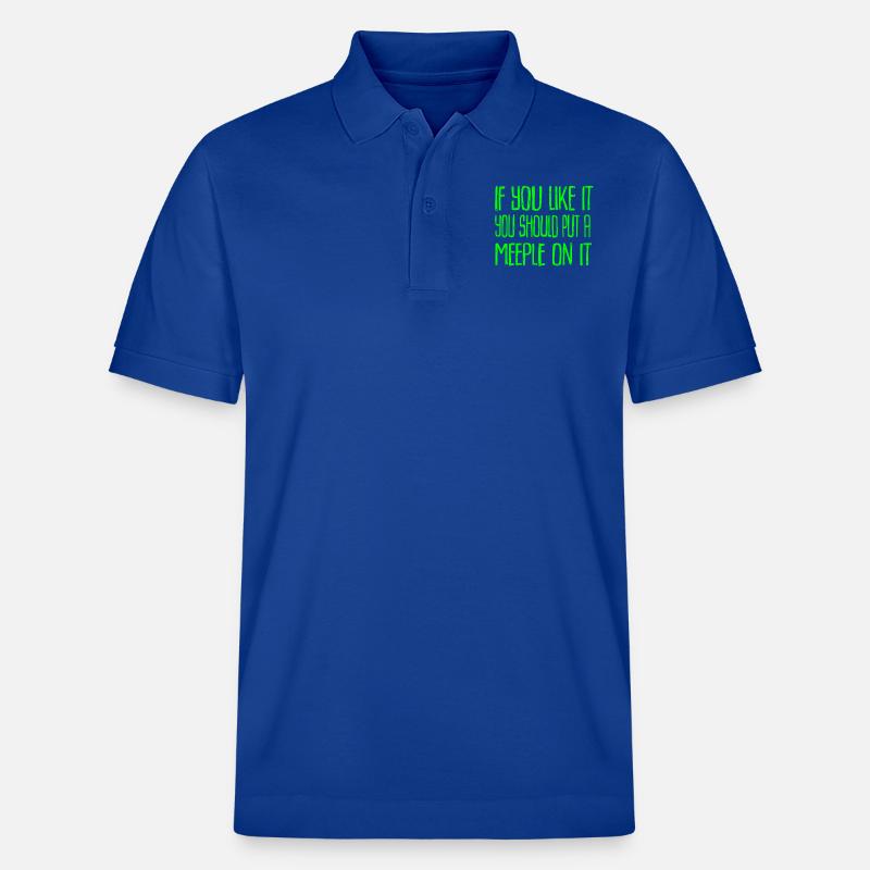 Put a an It Green - Stanley/Stella Unisex Bio-Poloshirt PREPSTER - Dunkelblau