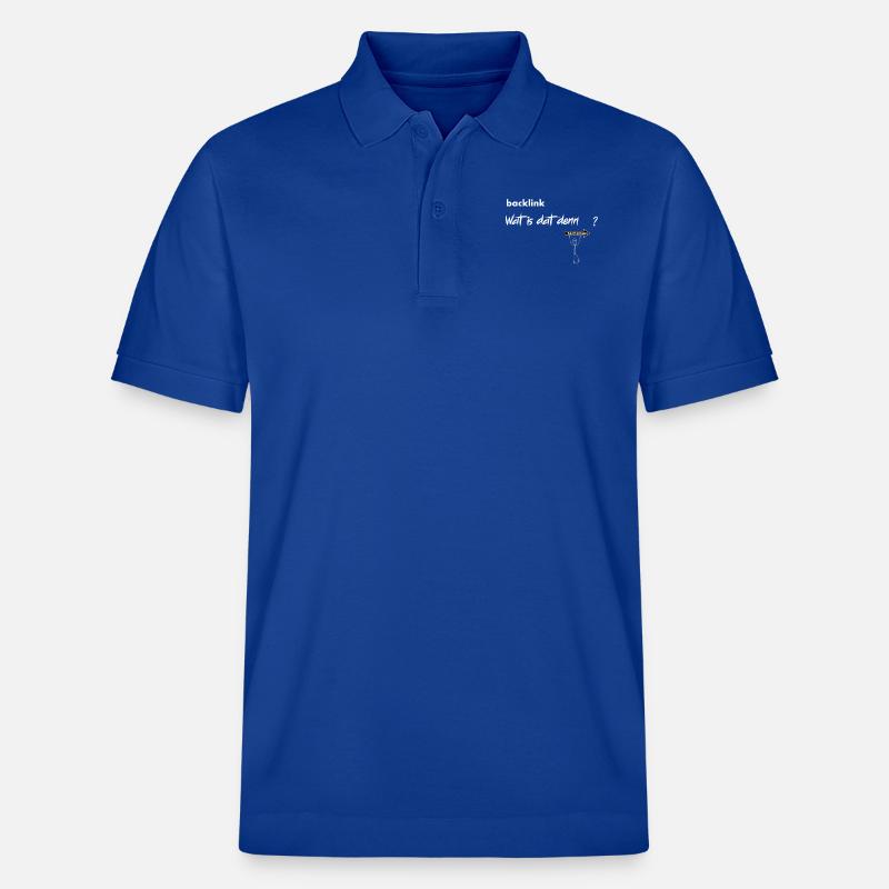Ruhrpott Design - backlink - - Stanley/Stella Unisex Bio-Poloshirt PREPSTER - Dunkelblau