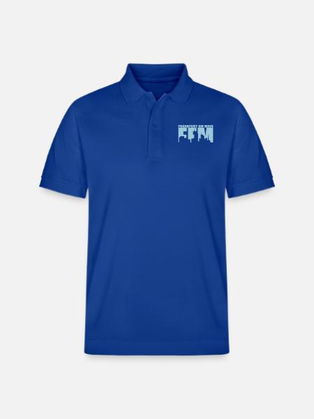 FFM - Frankfurt am Main - Stanley/Stella Unisex Organic Polo Shirt PREPSTER - majorelle blue