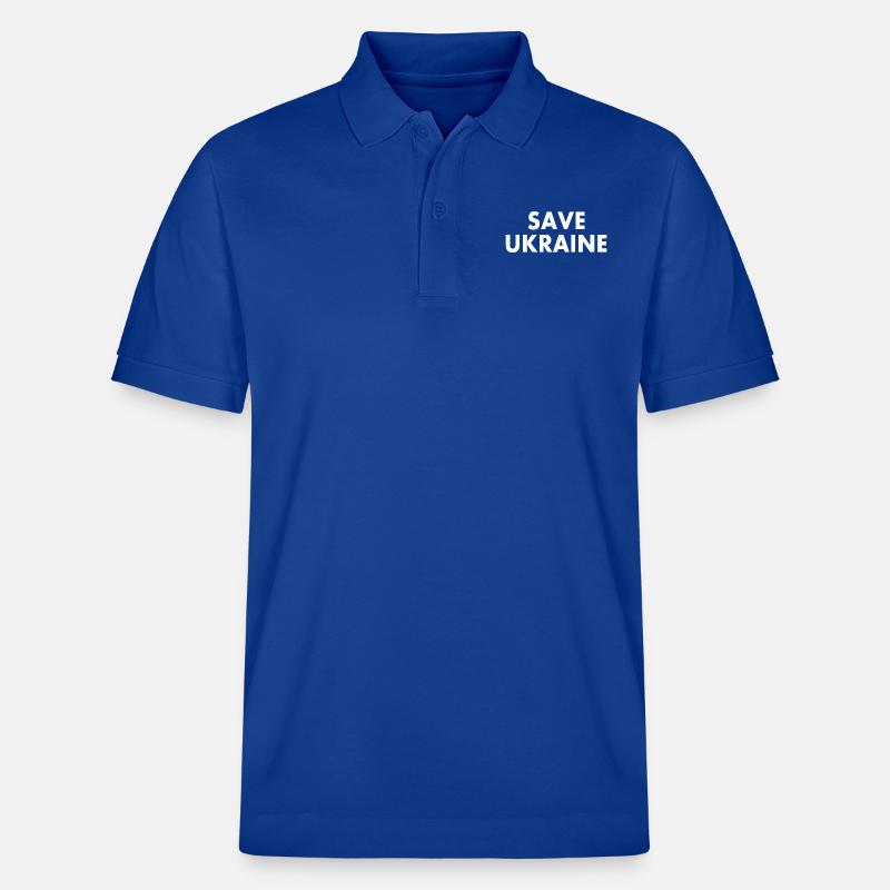 Save ukraine - Polo PREPSTER bio Stanley/Stella Unisexe - bleu foncé