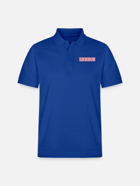 too close to me - Stanley/Stella Unisex Organic Polo Shirt PREPSTER - majorelle blue