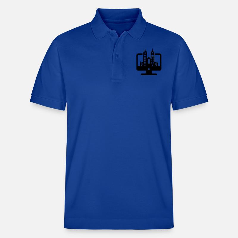 PC Service - Polo PREPSTER bio Stanley/Stella Unisexe - bleu foncé
