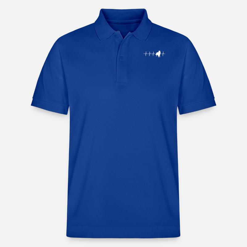 Lustige Groenendael Geschenk-Idee - Stanley/Stella Unisex Bio-Poloshirt PREPSTER - Dunkelblau