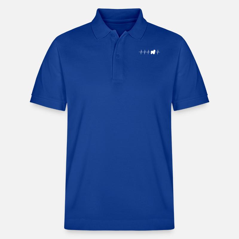 Idée originale Bobtail cadeau - Polo PREPSTER bio Stanley/Stella Unisexe - bleu foncé
