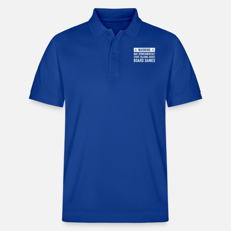 Lustige Brettspiele Geschenk-Idee - Stanley/Stella Unisex Bio-Poloshirt PREPSTER - Dunkelblau