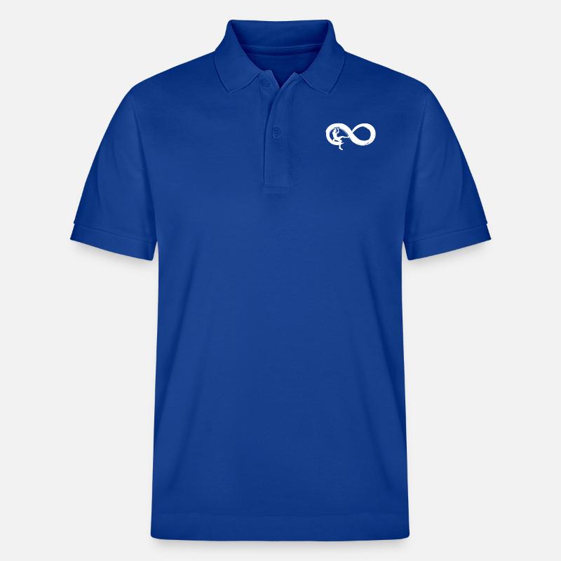 Klettern Infinity - Stanley/Stella Unisex Bio-Poloshirt PREPSTER - Dunkelblau