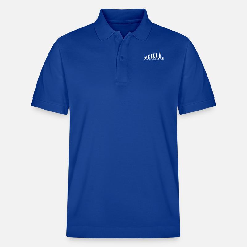 Katzen Evolution - Stanley/Stella Unisex Bio-Poloshirt PREPSTER - Dunkelblau