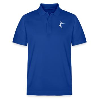Tanz - Stanley/Stella Unisex Bio-Poloshirt PREPSTER - Dunkelblau - Vorne - Roxy (174cm) & Andy (188cm)