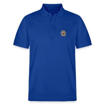 Niedlicher Teddybär bestickt - Stanley/Stella Unisex Bio-Poloshirt PREPSTER - Dunkelblau - Vorne - Roxy (174cm) & Andy (188cm)