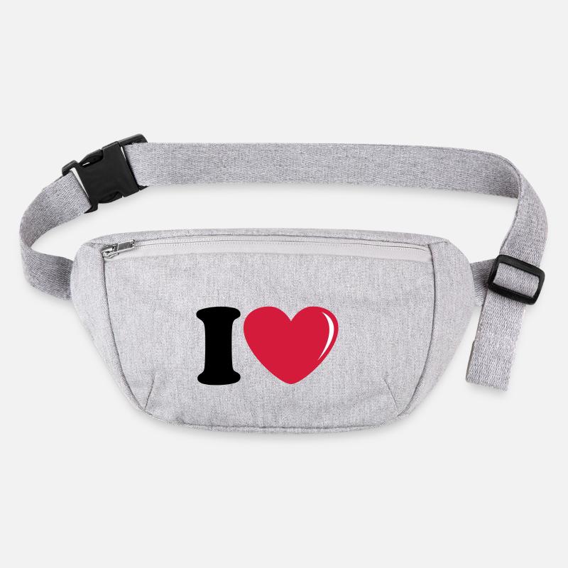 I_love Sac banane recyclé Stanley/Stella