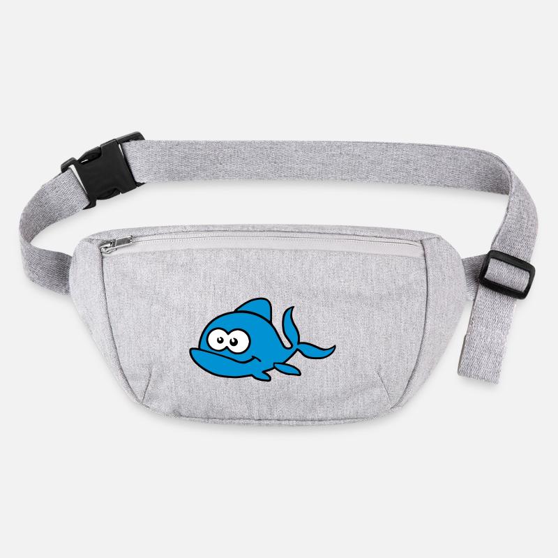 Doux poissons avec des yeux exorbités. Sac banane recyclé Stanley/Stella
