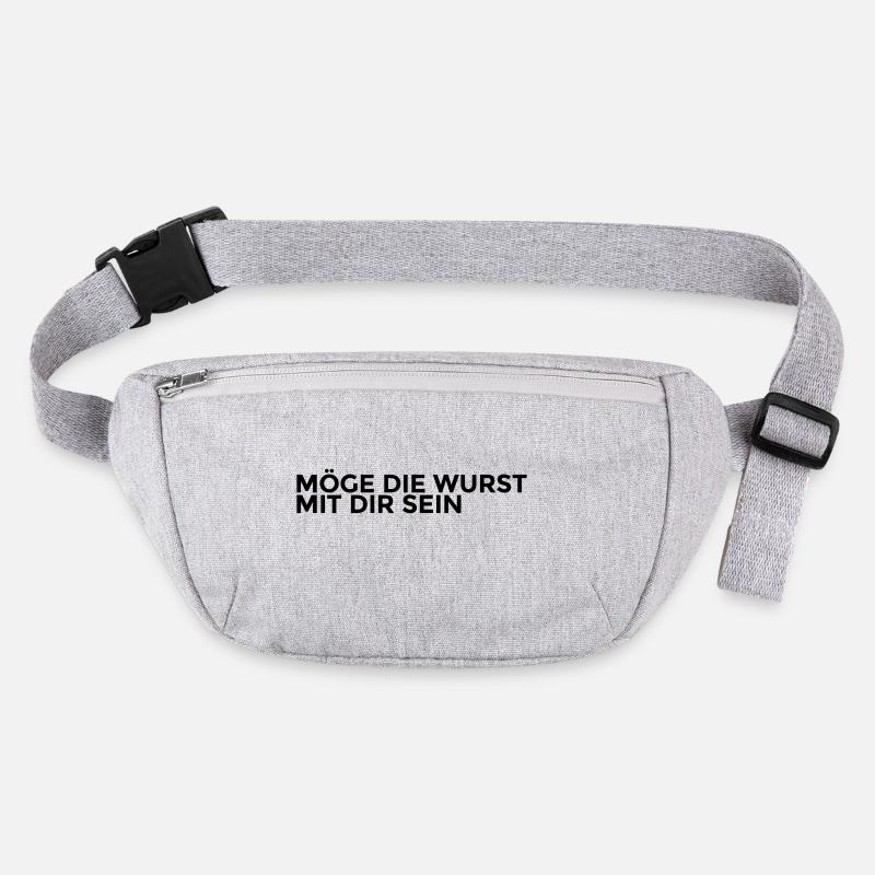 möge die wurst mit dir sein Stanley/Stella recycelte Gürteltasche