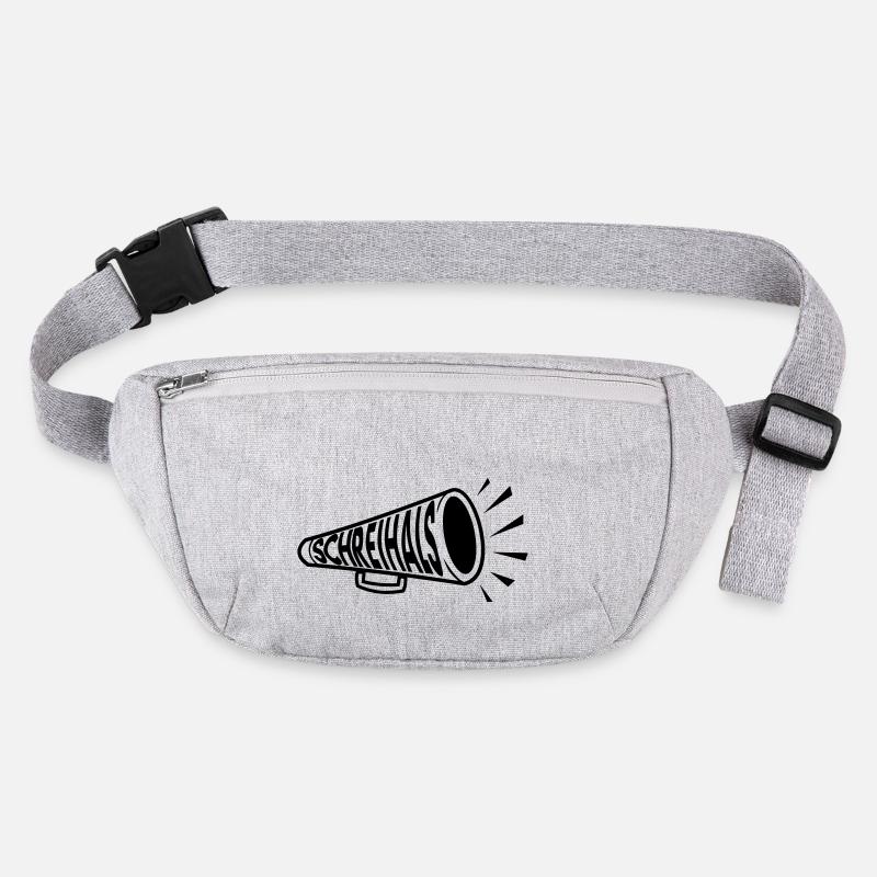 Schreihals Megaphone Stanley/Stella recycelte Gürteltasche