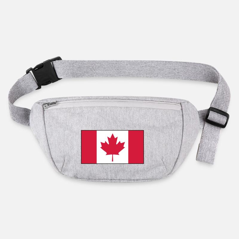 Drapeau du Canada Sac banane recyclé Stanley/Stella