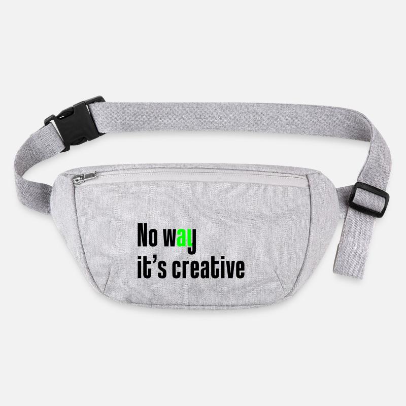 No way it's creative Stanley/Stella recycled Hip Bag 