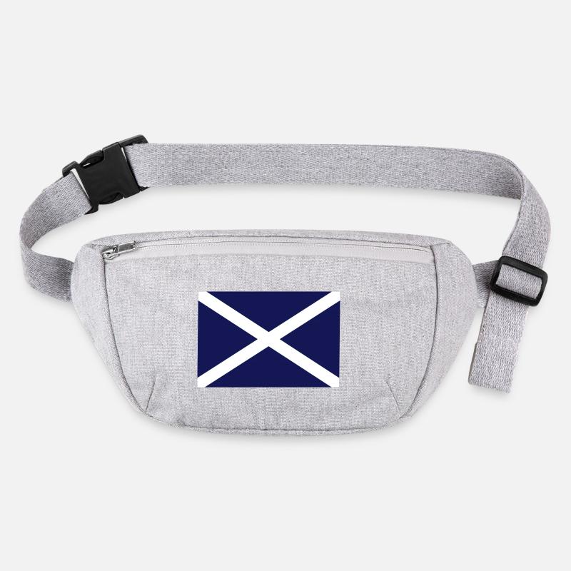 Drapeau de l'Ecosse - Ecosse Saltire Sac banane recyclé Stanley/Stella