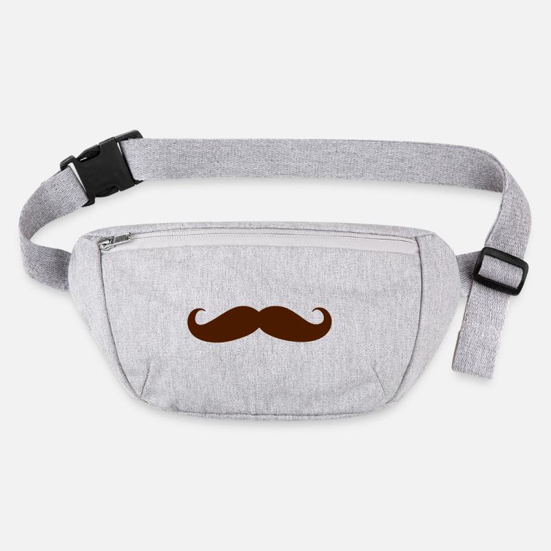 Mustache Stanley/Stella recycled Hip Bag 