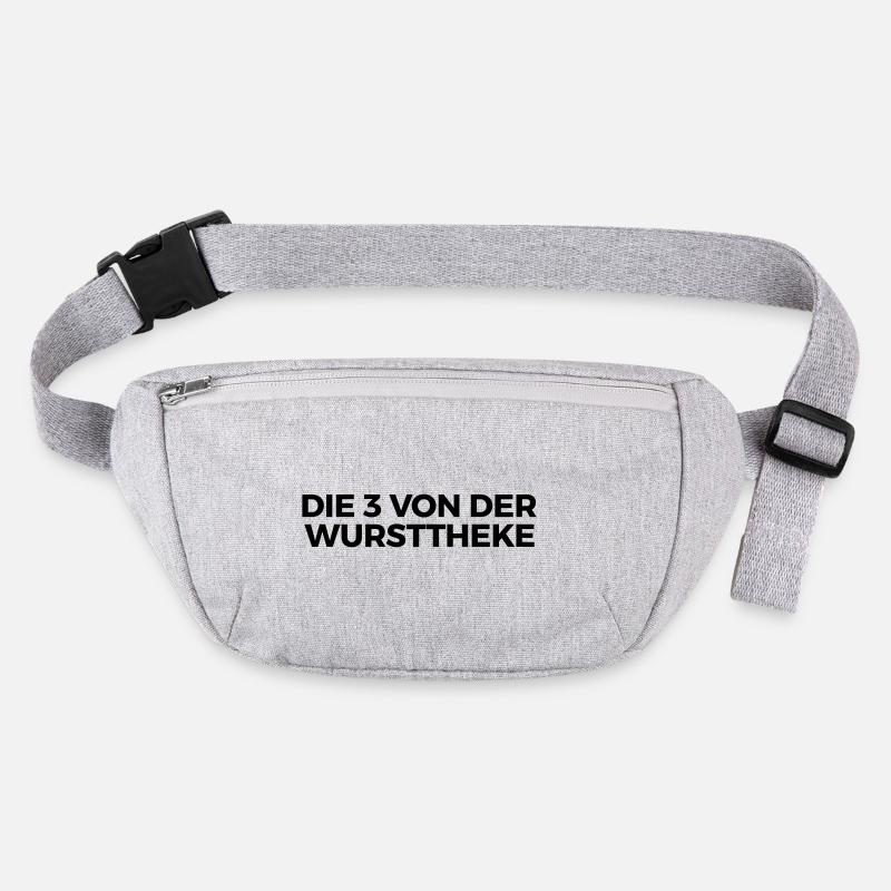 die drei von der wursttheke Stanley/Stella recycelte Gürteltasche