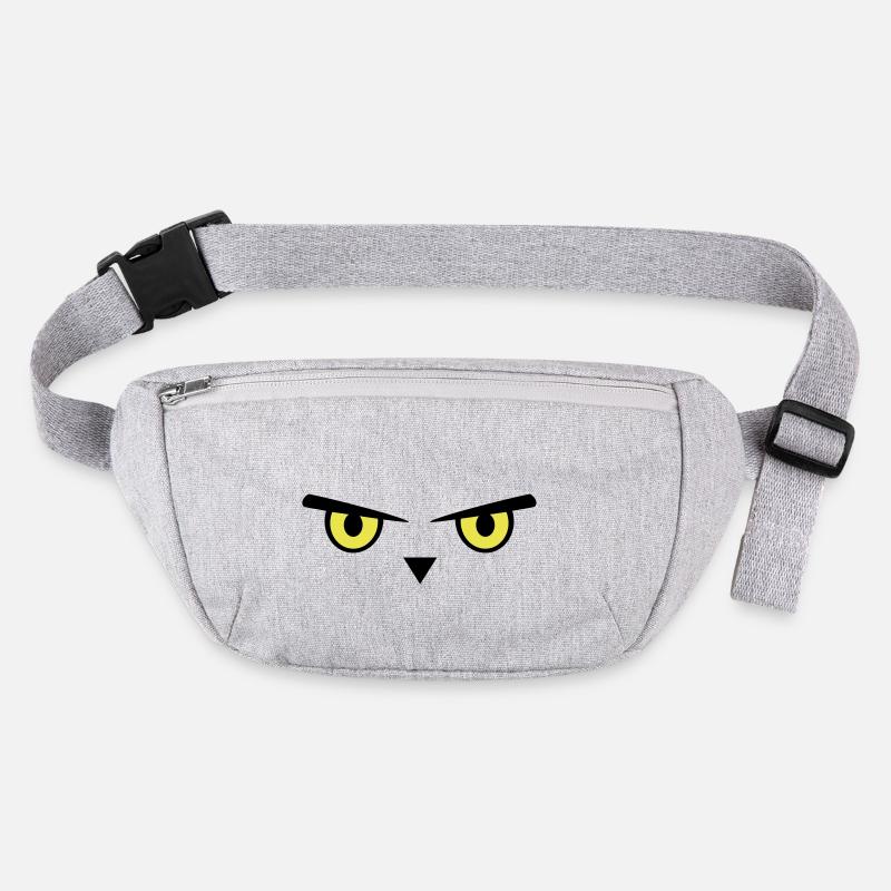 Owl, eyes, bird Stanley/Stella recycled Hip Bag 