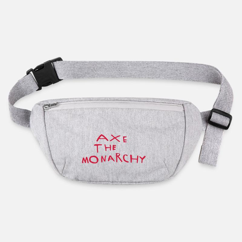 Axe the monarchy Stanley/Stella recycled Hip Bag 
