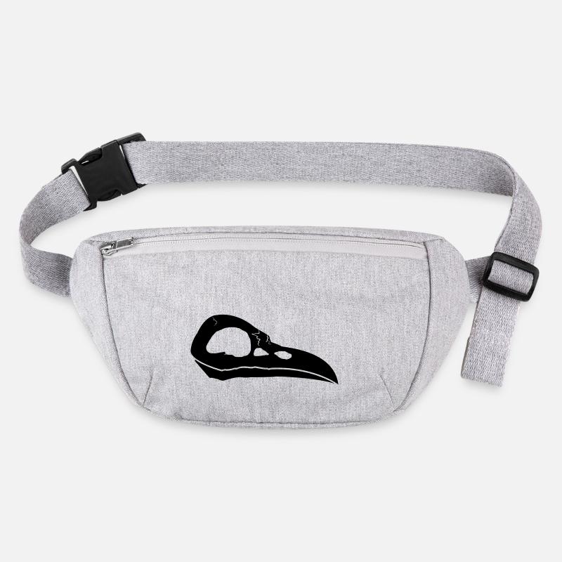 Raven Skull | Crow Skull Stanley/Stella recycled Hip Bag 