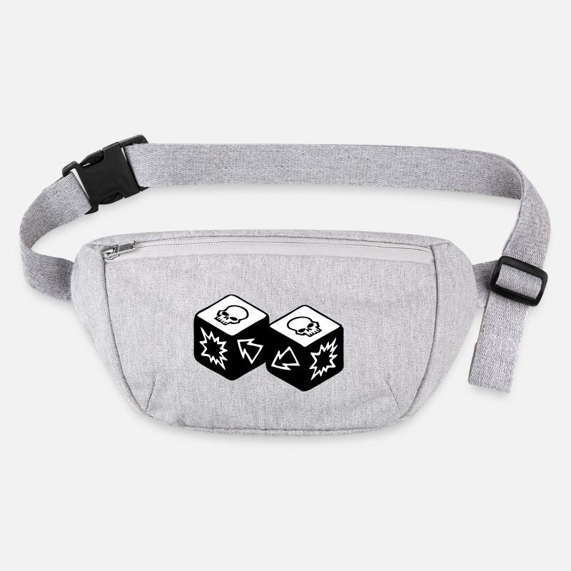 Double Skull Sac banane recyclé Stanley/Stella