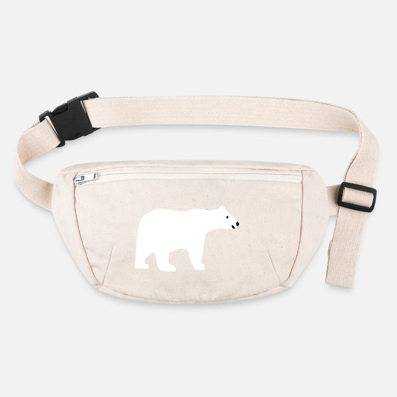 Eisbär Stanley/Stella recycelte Gürteltasche