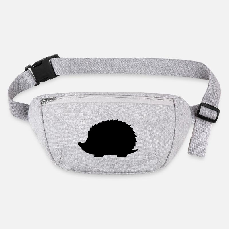 Igel Silhouette Idee Geschenk Tier klein Stanley/Stella recycelte Gürteltasche