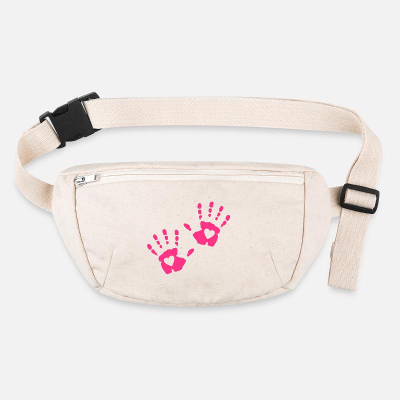 hand herz Stanley/Stella recycelte Gürteltasche
