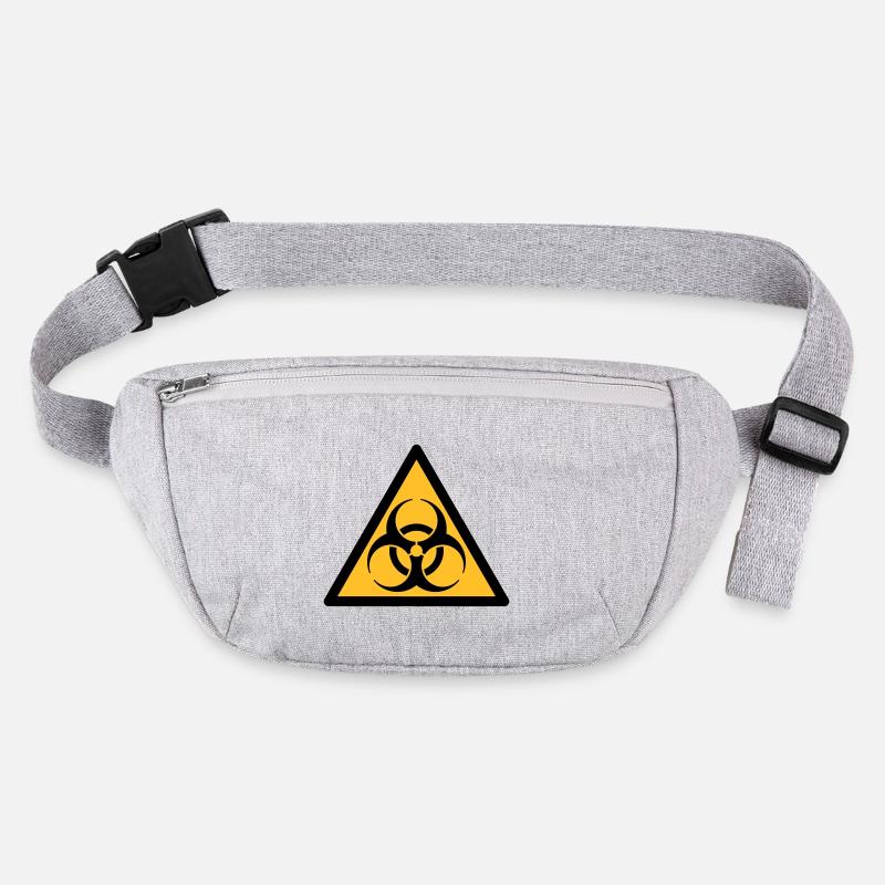 Biohazard Symbol Sac banane recyclé Stanley/Stella