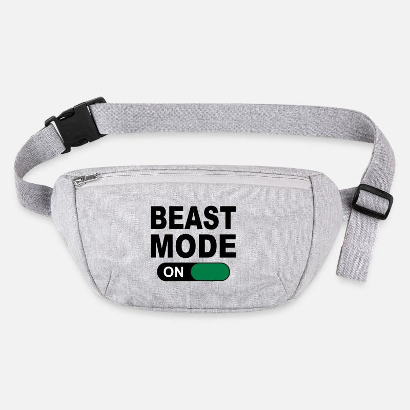 BEAST MODE ON Stanley/Stella recycled Hip Bag 