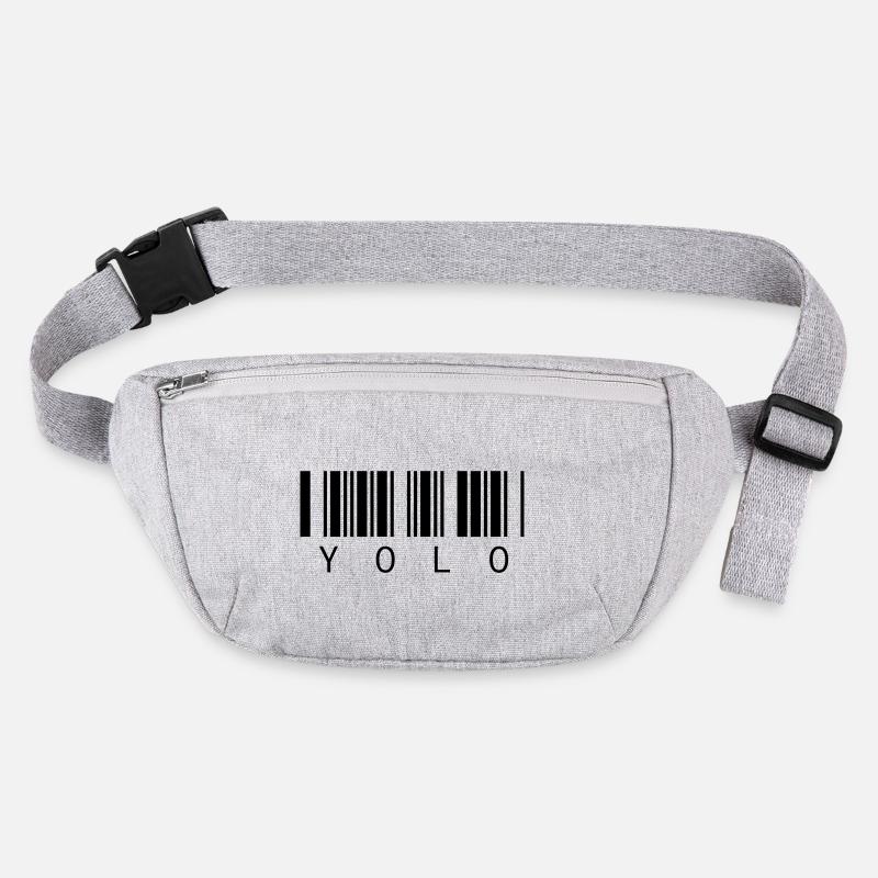 YOLO - Vous ne vivez qu’une fois Sac banane recyclé Stanley/Stella