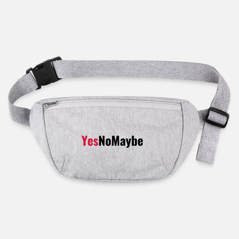 Yes No Maybe Engagement Proposal Stanley/Stella recycled Hip Bag 