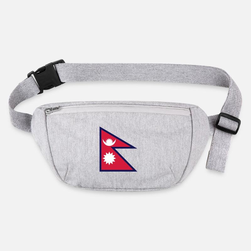 nepal flag Stanley/Stella recycelte Gürteltasche