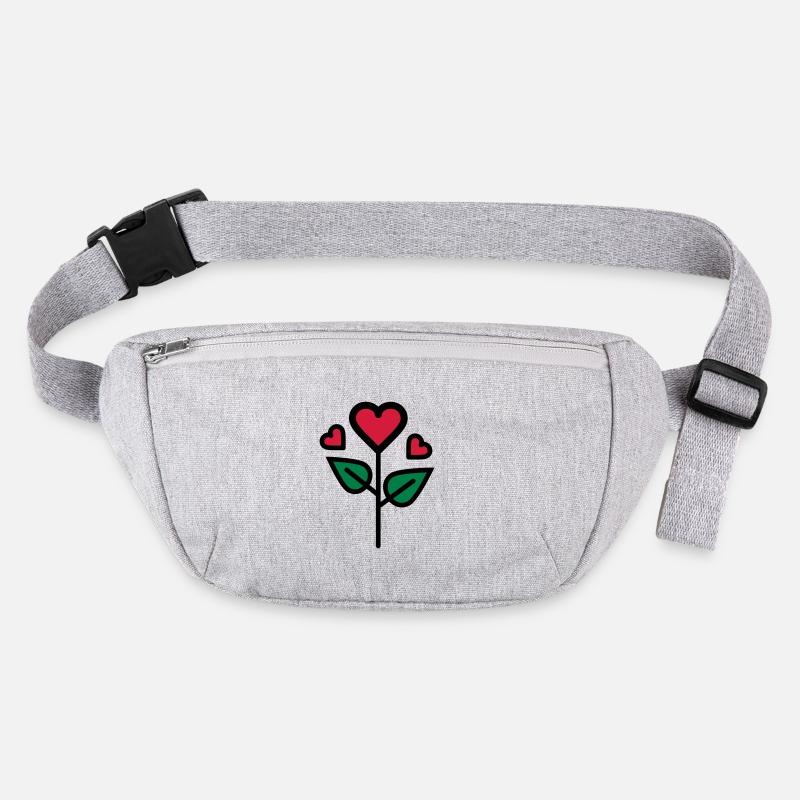 Valentine's Rose en forme de coeur Sac banane recyclé Stanley/Stella