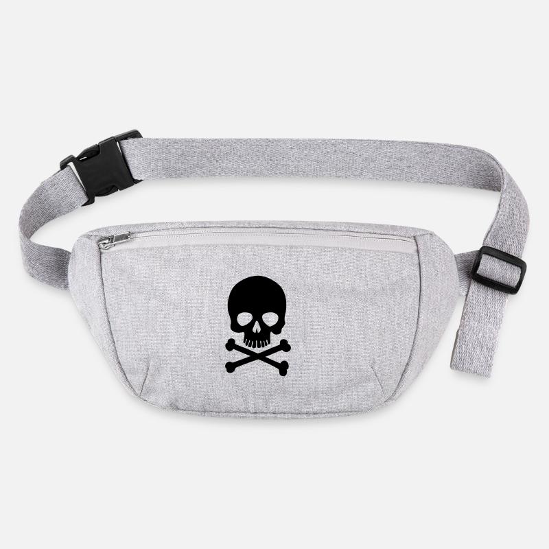 Pirate Skull - Trendy & Cool Skull Stanley/Stella recycled Hip Bag 