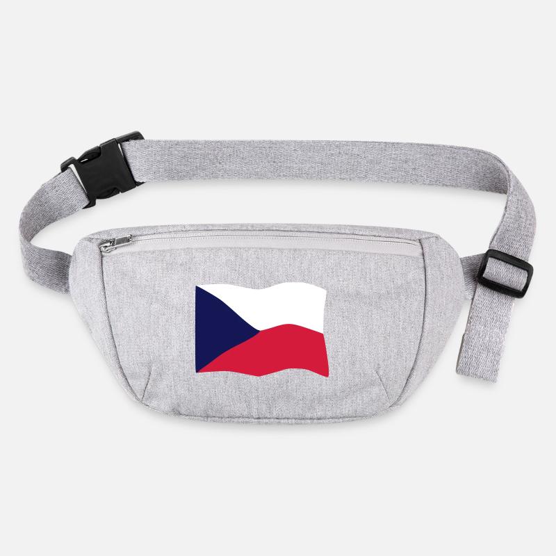 Czech Republic flag Stanley/Stella recycled Hip Bag 