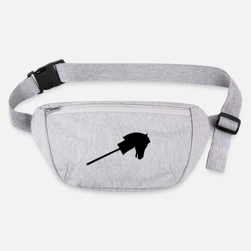 Riding a stick horse Stanley/Stella recycled Hip Bag 