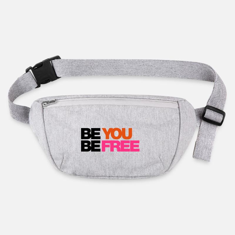 Typo Be You Be Free Diversity 3C Stanley/Stella recycled Hip Bag 
