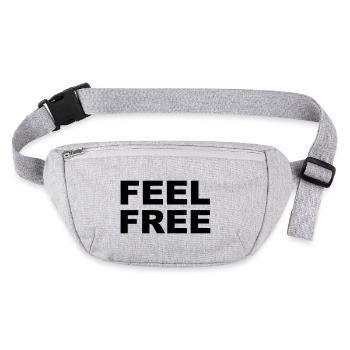 iYpsilon FEEL FREE - Stanley/Stella recycelte Gürteltasche - Grau meliert - Vorne