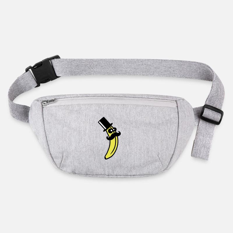 Sir Mustache Banana Stanley/Stella recycelte Gürteltasche