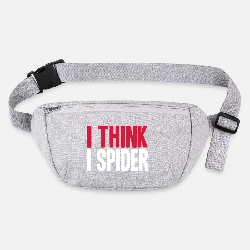 ICH GLAUB ICH SPINNE (DENGLISCH) Stanley/Stella recycelte Gürteltasche