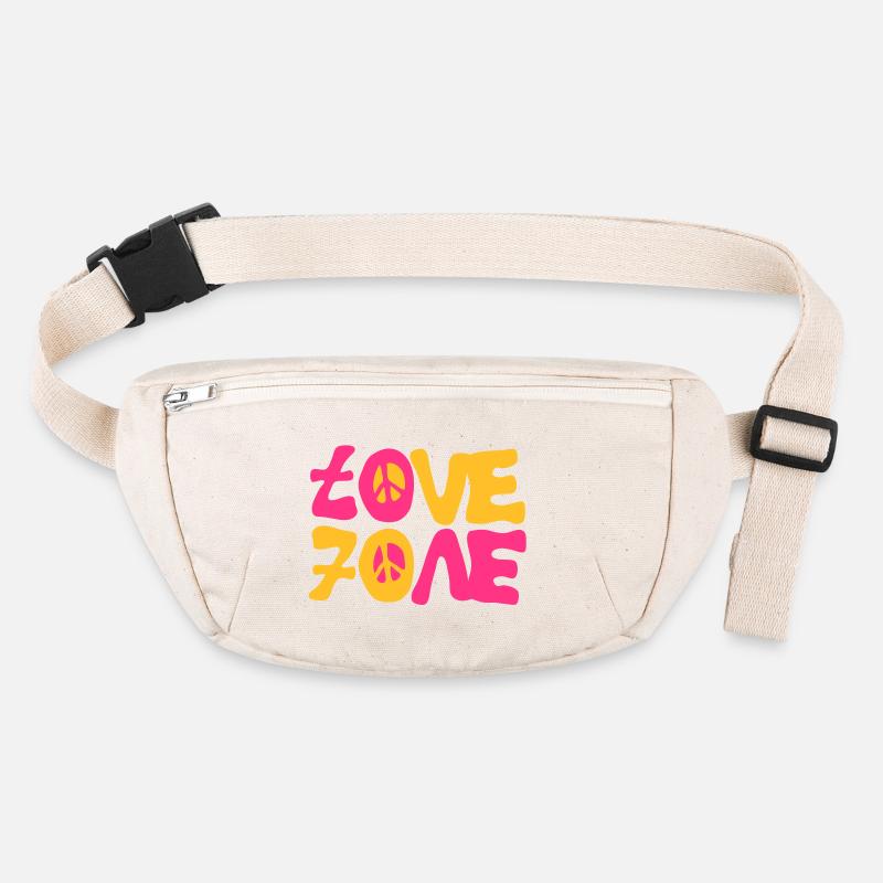 lieben Friedens siebziger 70 Stanley/Stella recycelte Gürteltasche