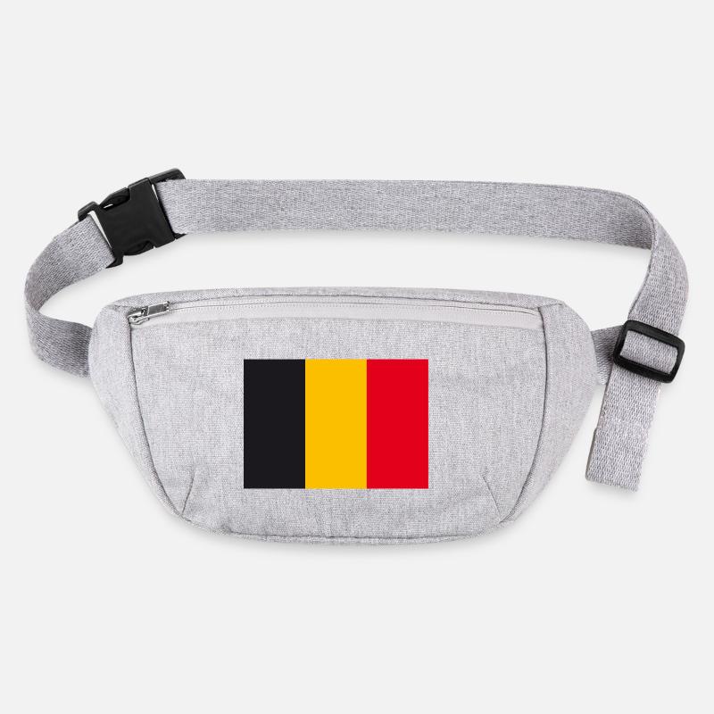 Belgien Flagge Stanley/Stella recycelte Gürteltasche