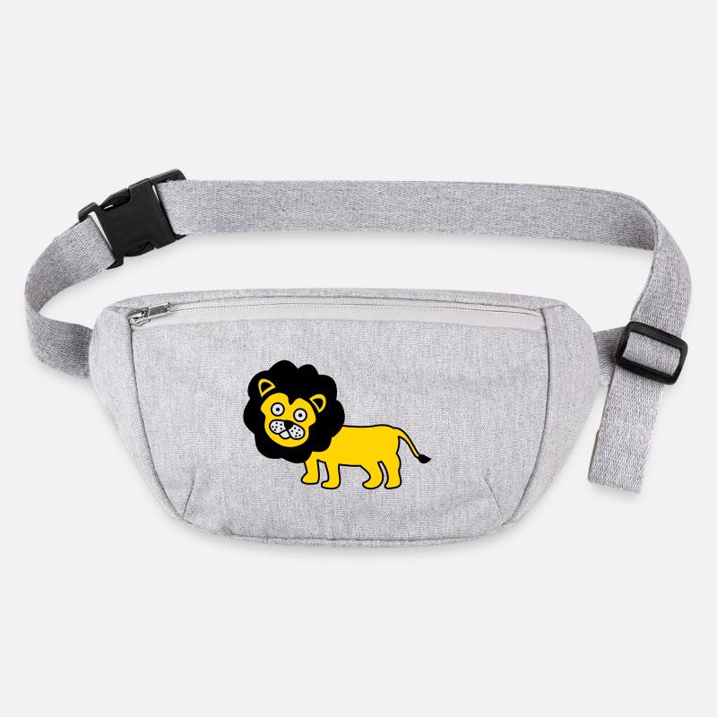 Le lion comme design pour enfants Sac banane recyclé Stanley/Stella