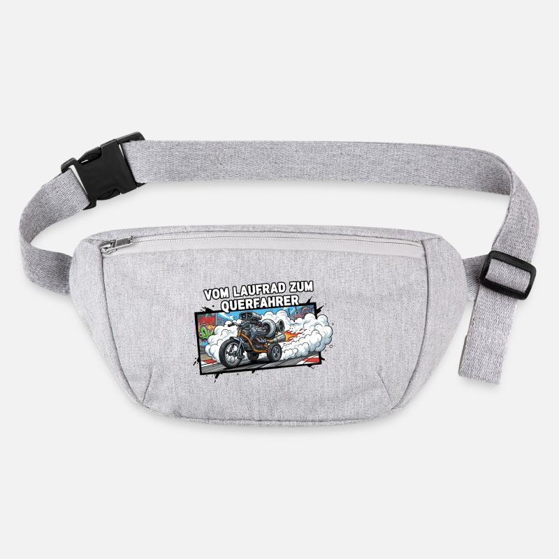 Vom Laufrad zum Querfahrer Stanley/Stella recycelte Gürteltasche