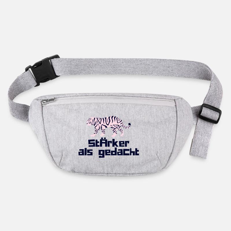 Stärker als gedacht: Pinker Tiger Stanley/Stella recycelte Gürteltasche