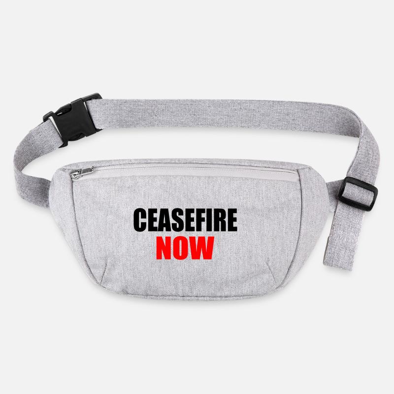 Ceasefire now Stanley/Stella recycelte Gürteltasche