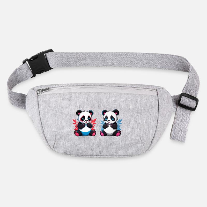 Frère et sœur panda Sac banane recyclé Stanley/Stella